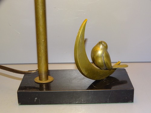 Joli pied lampe oiseau - lampe,