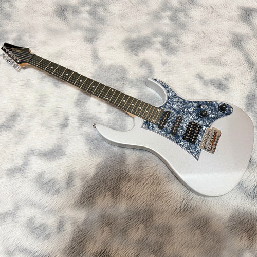 Electric guitar silver - st,