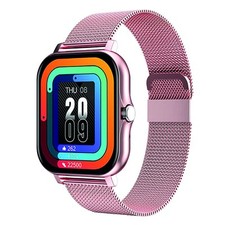 Avizar Montre Connectée Balnéo Écran 1,69" Bluetooth 5.1 IP67 Bracelet Acier