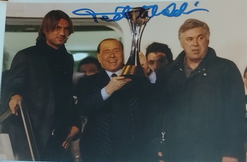 Autografo paolo maldini - paolo, maglia