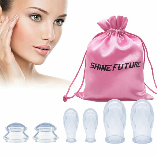 6pcs face massage cupping - face,