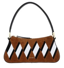 COCCINELLE Lisbet N.G.Patc Handbag Multi Cognac / Noir