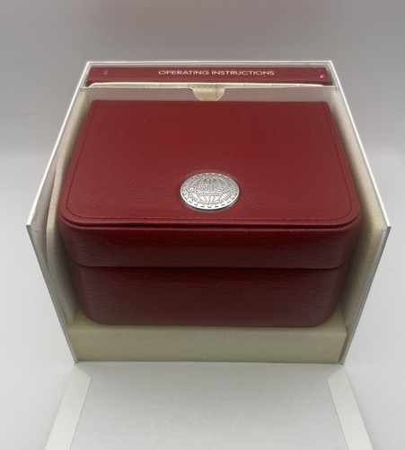 Original omega box vintage red - omega,