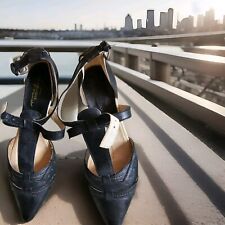 🎁 Chaussures Jolis Escarpins 39 Salamander cuir noir 