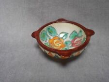 Cendrier Vintage Céramique décor floral  VALLAURIS / MONACO Cerart