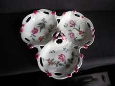 MENDIANT EN PORCELAINE ravier serviteur apéritif