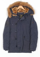 Veste parka à capuche en
