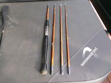 CANNE à PECHE LANCER Bambou refendu style Pezon et Michel .