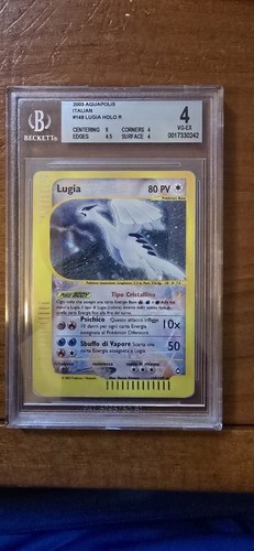 Pokemon card lugia crystal - pokemon,