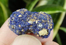 Nodule double Azurite Chessylite Cuprite Chessy les Mines 2cm France collection