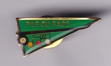 RARE PINS PIN'S .. SPORT BILLARD SNOOKER CLUB TEAM PILE OU FACE PARIS 75 ~GB