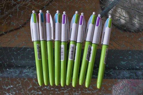 Stylo bic couleurs - stylo, 4