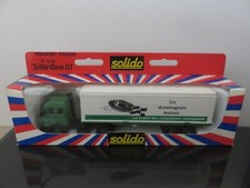 SOLIDO TONER GAM III MERCEDES FOURGON  DEMENAGEURS BRETONS 1/60 TRES BON ETAT 