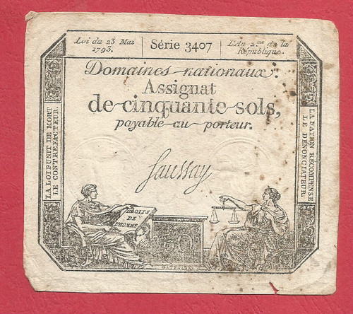 Assignat sols 23 - assignat,
