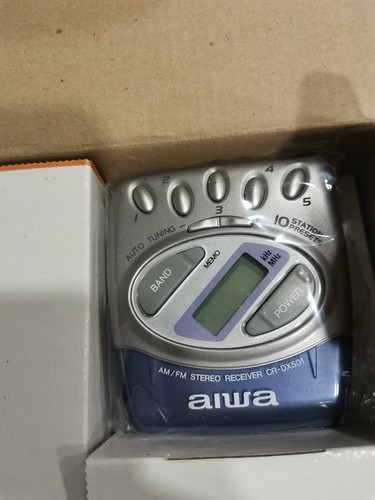 Vintage aiwa walkman - walkman, cr-dx501