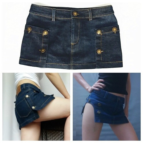 Jean femmes mini - jean, micro