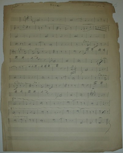 Autographe musical niedermeyer - autographe,