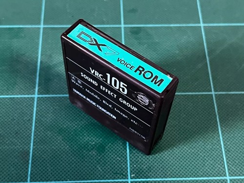 Yamaha dx7 voice rom vrc - voice, vrc-105