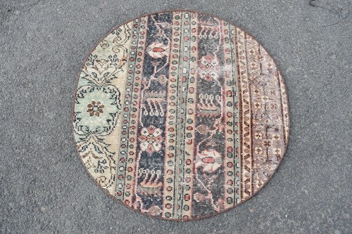 Tapis rond vintage - de, 3,2