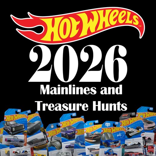 Hot wheels 2026 mainlines - hot,