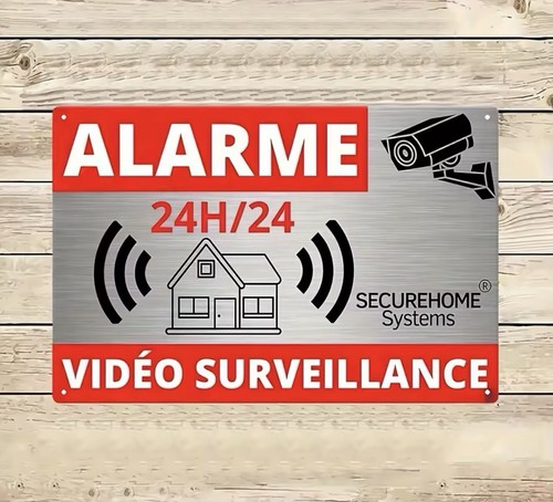 Plaque alarme - alarme, 🚨
