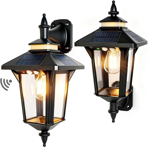Solar wall lights - outdoor,