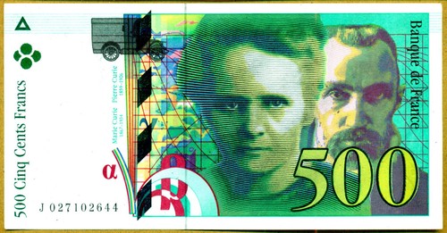 France 1994 500 francs pierre - france,