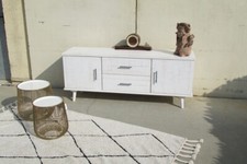 Enfilade Regency, meuble bas de fabrication française, style " palette "