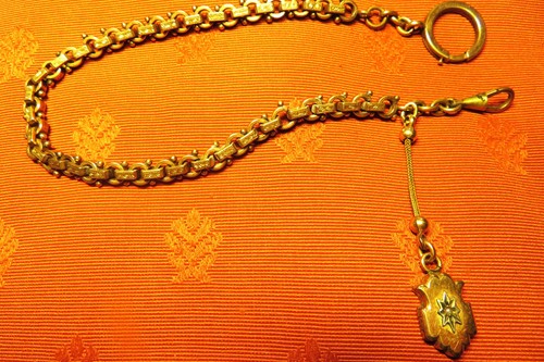 Chaîne montre plaqué or - de,