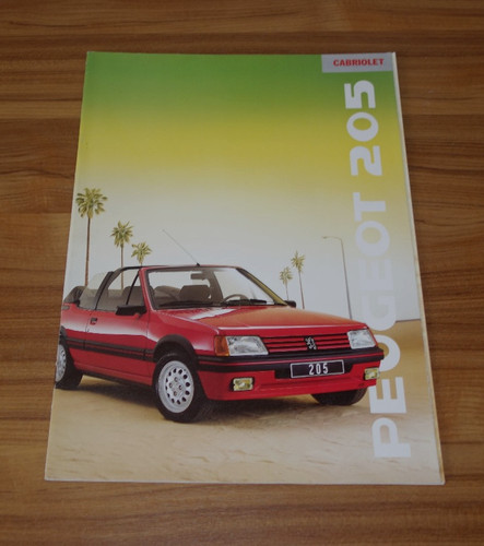 Catalogue peugeot 205 - catalogue,