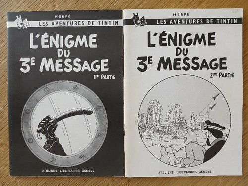 Tintin énigme du - du, 3e