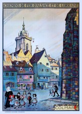 Affiche chemin de fer