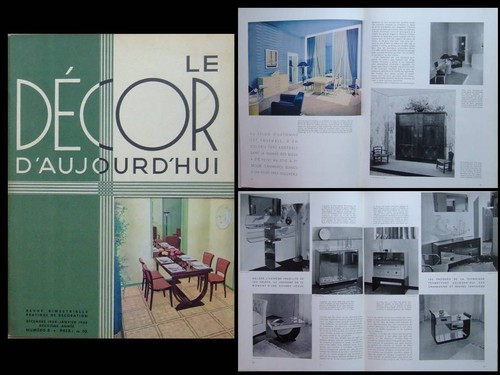 Decor aujourd hui - d'aujourd'hui, 1935