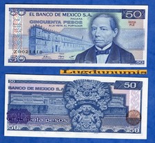 Mexique 50 Pesos 27/1/1981