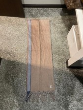 Écharpe rayée cachemire