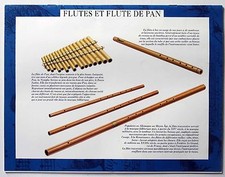 Flûtes et Flûte de Pan tiré