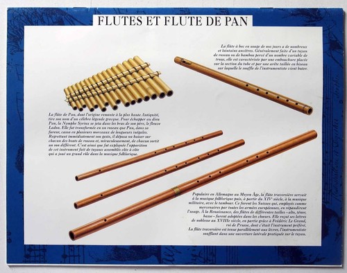 Flûtes flûte pan tiré - et,
