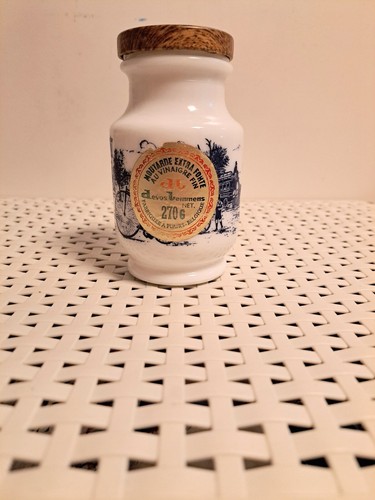 Artisan vintage deco moutard