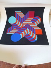 VASARELY Serigraphie Signée