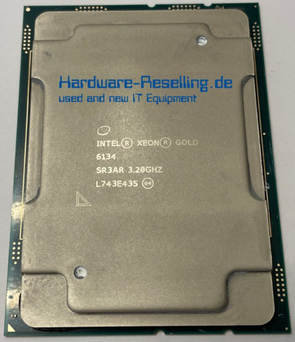 Intel xeon gold 6134 - gold,