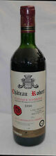 Vin rouge Bordeaux Supérieur Château Robert 1990