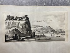 GRAVURE CHÂTEAU DE SAINT