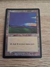 MAGIC MTG - VO plains Foil / Arena League Beta Promo 2002