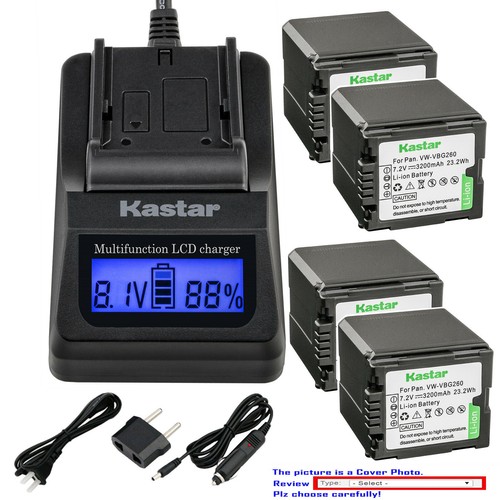 Kastar battery lcd fast - kastar,