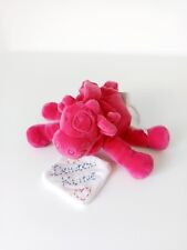 Peluche/Doudou Musical Lola Petite Vache Rose Framboise 12cm Mix & Match Noukies