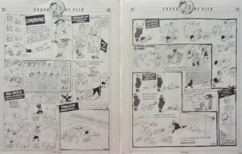 Pages dessins par cabu - dessins,