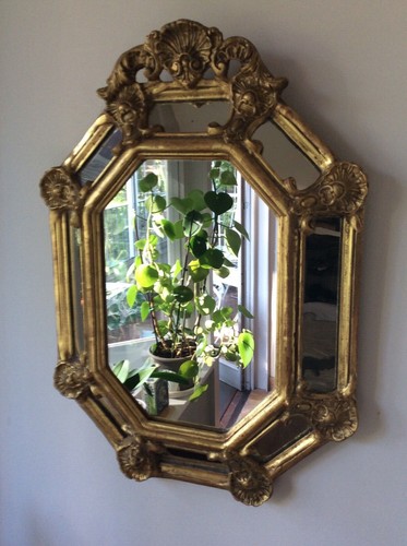 Miroir regence octogonal