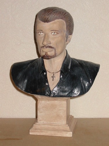 Buste johnny hallyday tour - buste, de