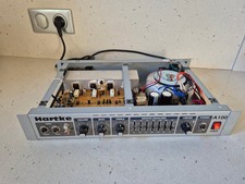 Ampli de puissance HARTKE A-100 BASS - 100W -8 ohms- equalizer à encastrer - TBE