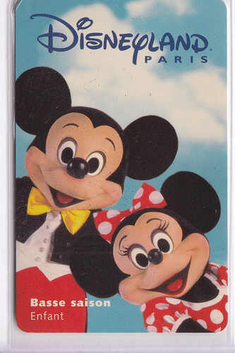 Disney paris pass carte - paris, card